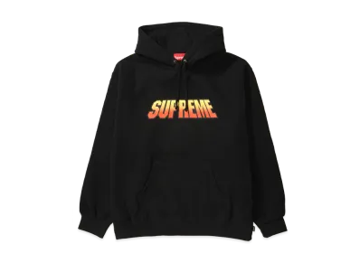 Supreme Gradient Hooded Sweatshirt "Black"