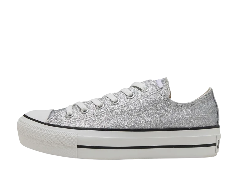 コンバース ウィメンズ オールスター PLTS OX グリッター "シルバー"