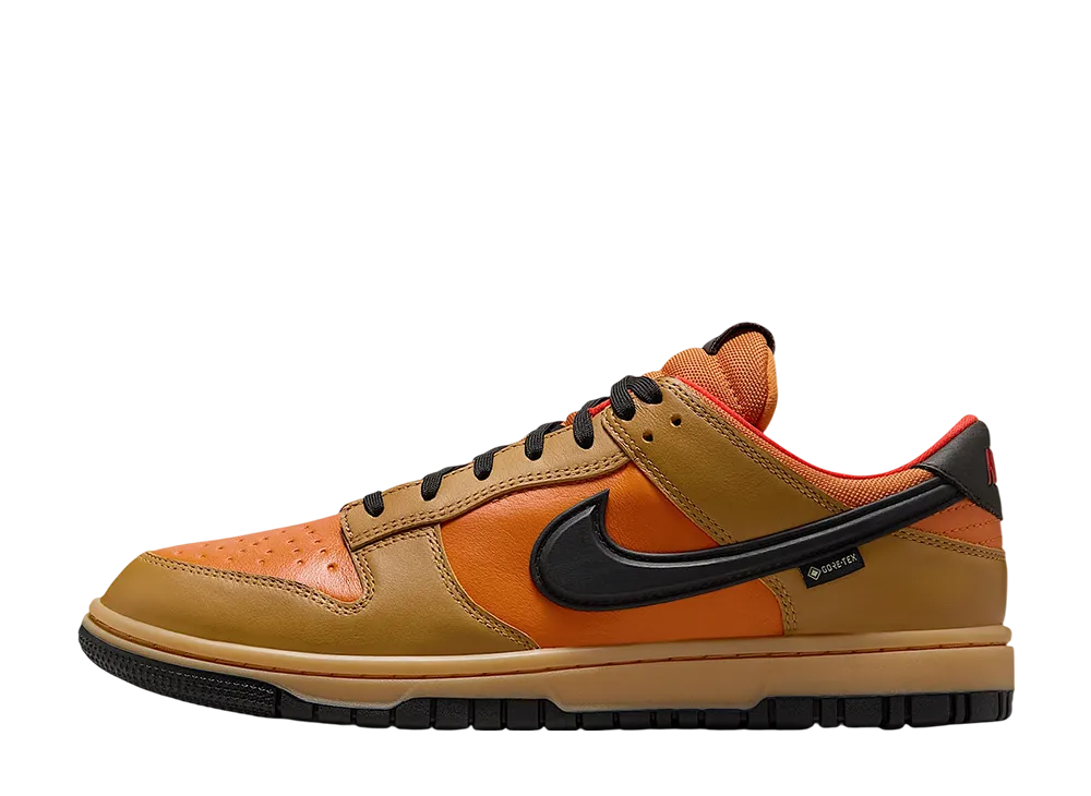 ナイキ ダンク ロー ゴアテックス "ブラック/オレンジ/ブラウン"
