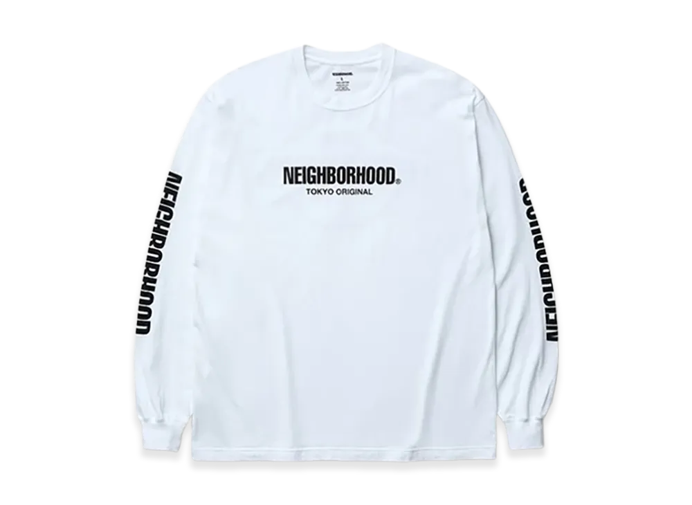 NEIGHBORHOOD Dover Street Market Ginza Limited Tee LS "White"