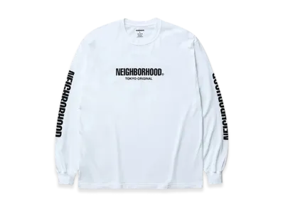 NEIGHBORHOOD Dover Street Market Ginza Limited Tee LS "White"