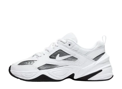 Nike Women's M2K Tekno Essential "White/Metallic Silver/Black/White"
