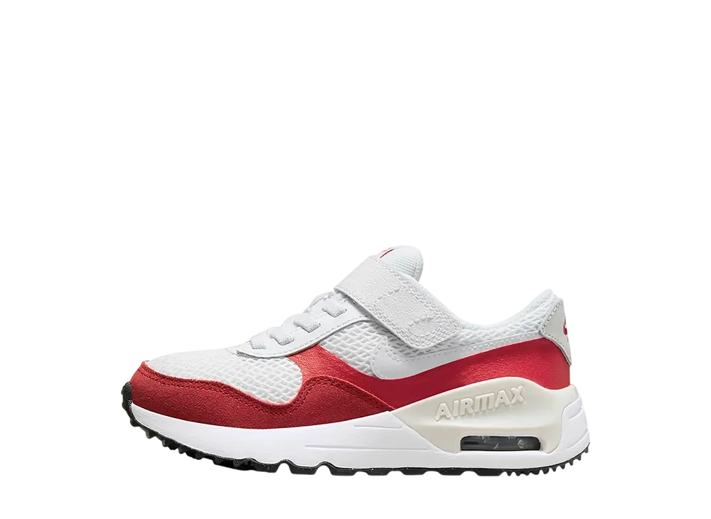 ナイキ PS エアマックス システム "ホワイト/ユニバーシティレッド/フォトンダスト/ホワイト" (キッズ)
