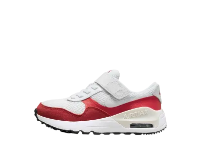 Nike PS Air Max SYSTM "White/University Red/Photon Dust/White"