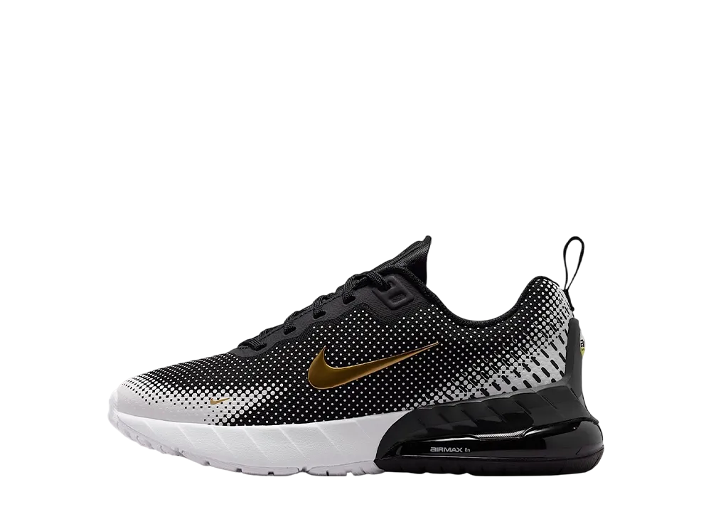 ナイキ GS エアマックス フェニックス "ブラック/ホワイト/メタリックゴールド" (キッズ)