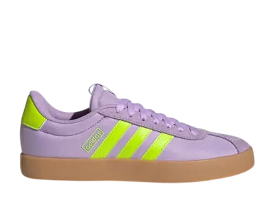 adidas Women's VL Court 3.0 "Powder Plum/Solar Slime/Lucid Lemon"