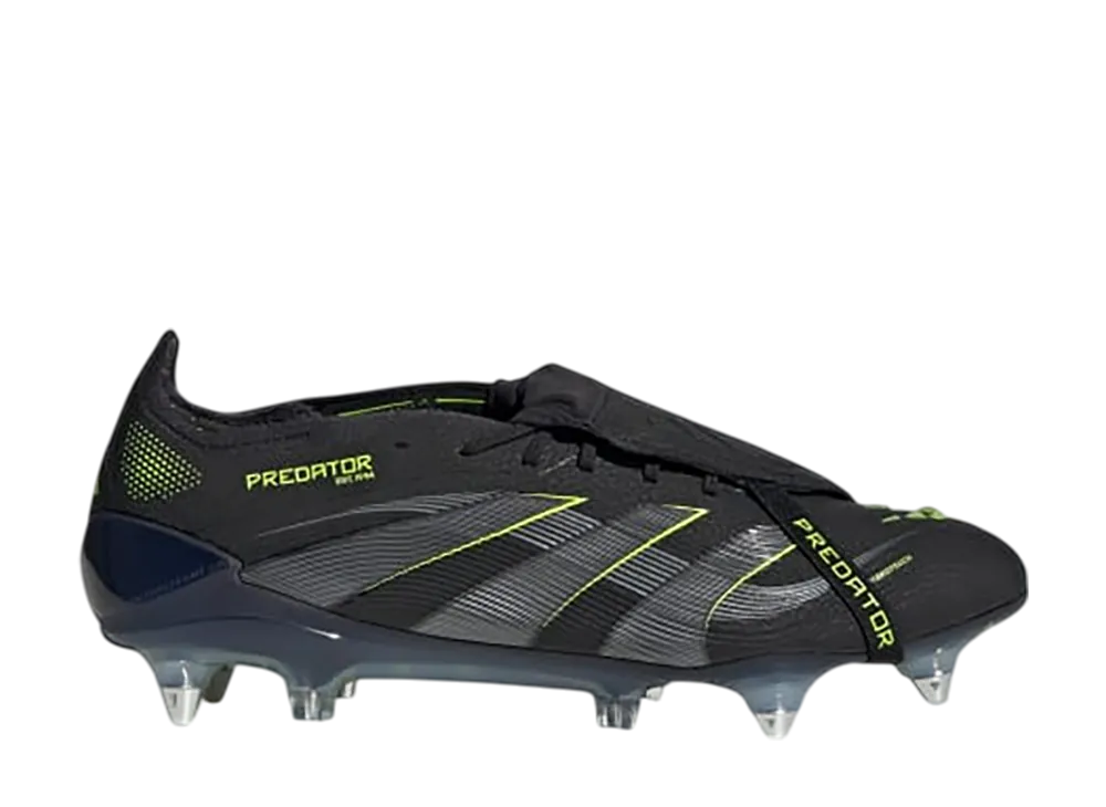 アディダス プレデター エリート フォールドオーバー タン SG "コアブラック/カーボン/ルシッドレモン"