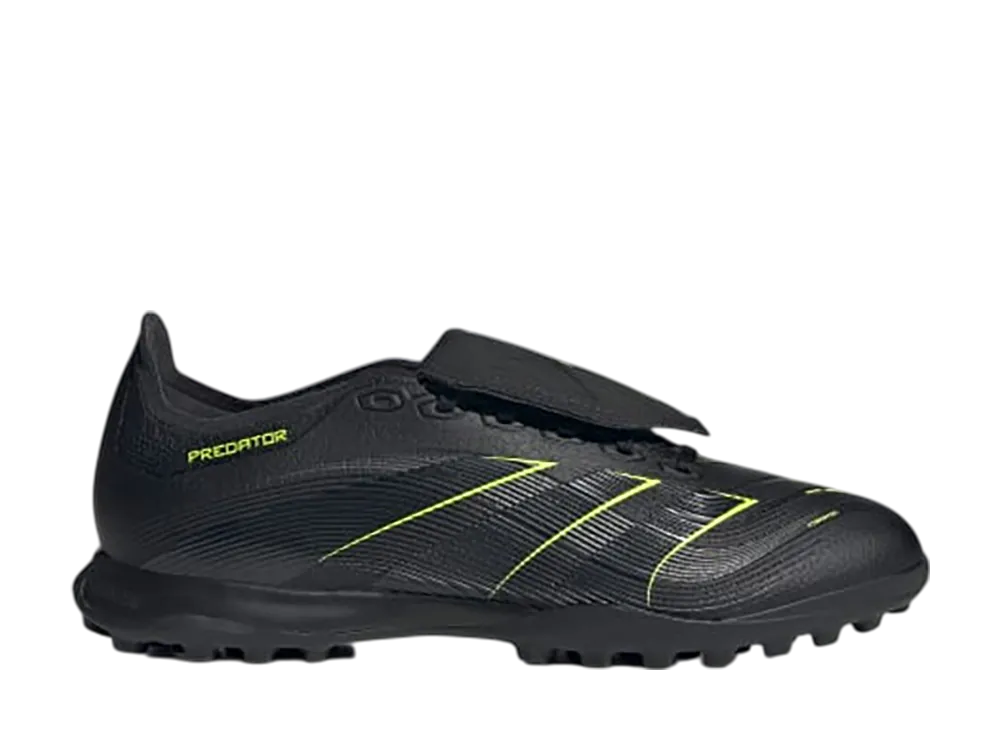 アディダス プレデター リーグ フォールドオーバー タン ターフ "コアブラック/カーボン/ルシッドレモン"