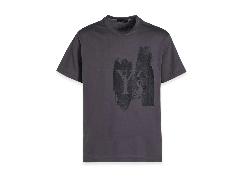 Y's Logo/Blush Print Half Sleeve T "Grey"