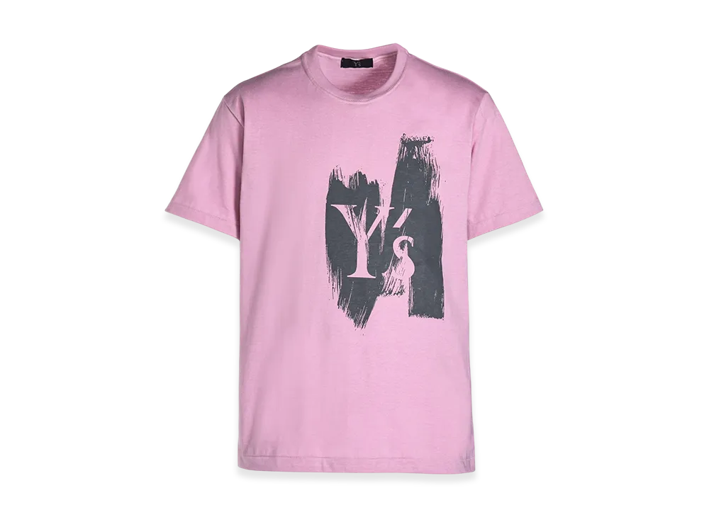 Y's Logo/Blush Print Half Sleeve T "Pink"