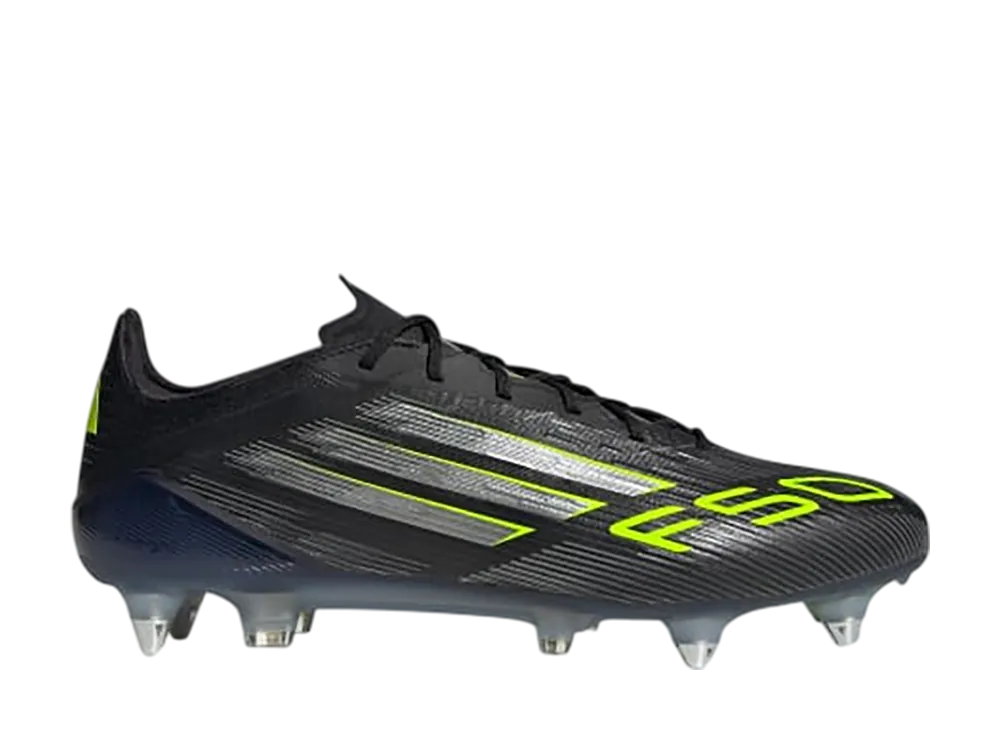 adidas F50 Elite SG "Core Black/Iron Metallic/Lucid Lemon"