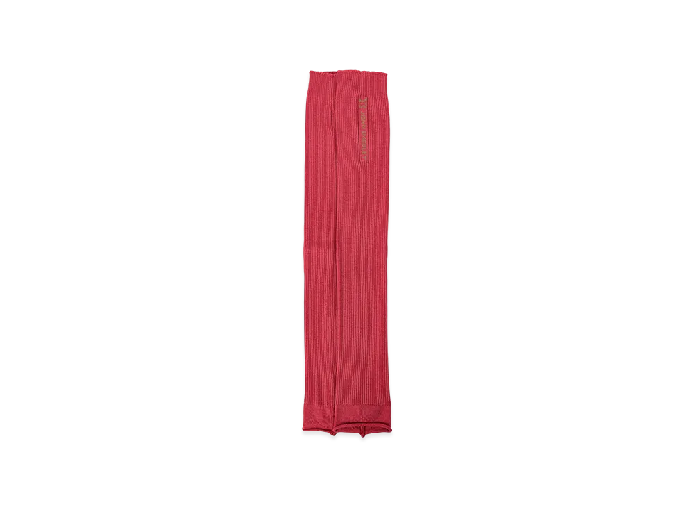 Y's x John Smedley Ribbed Arm Warmer "Pink"