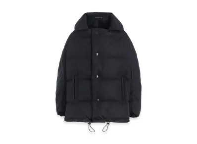 Y's Down Short Jacket "Black"