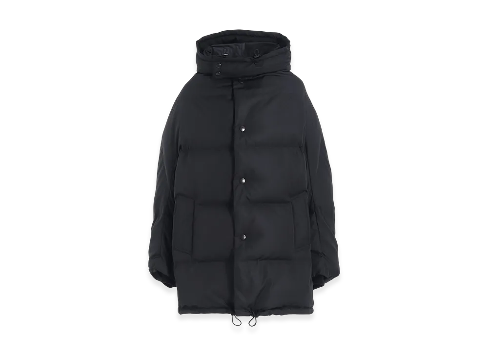 Y's Down Hooded Jacket "Black"