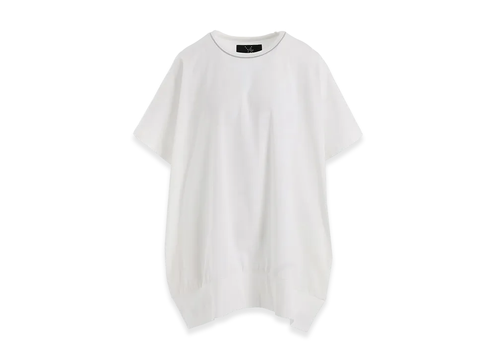 Y's Coton Jersey Stitch Sleeveless Big T "Off White"