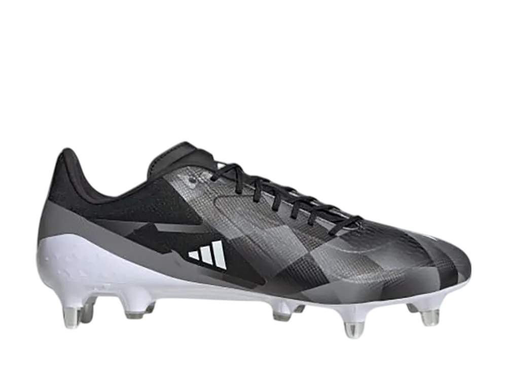 アディダス アディゼロ RS15 アルティメット SG ラグビー "コアブラック/クラウドホワイト/グレースリー"