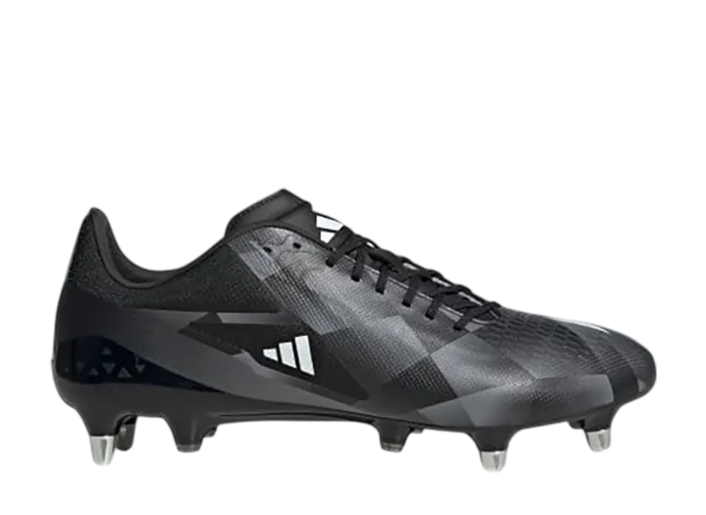 アディダス アディゼロ RS15 プロ SG ラグビー "コアブラック/クラウドホワイト/グレースリー"