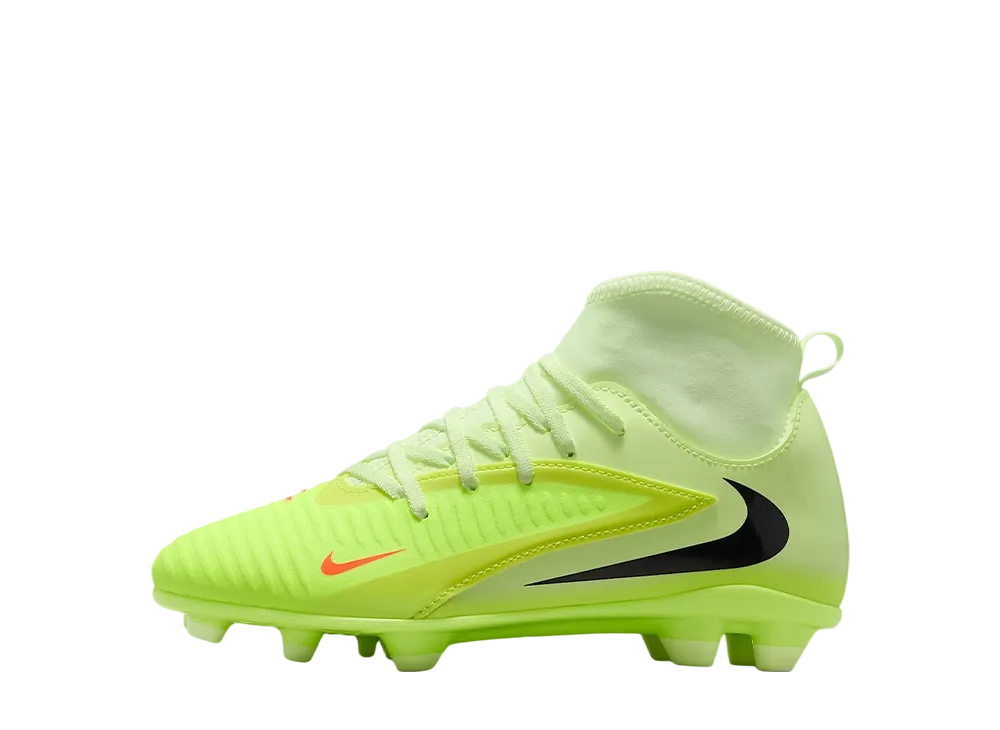 ナイキ GS ジュニア ファントム6 ハイ クラブ MG "ハイパークリムゾン/ライフライム/ブラック" (キッズ)