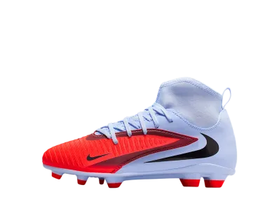 Nike GS Jr. Phantom 6 High Club MG "Royal Tint/Bright Crimson"