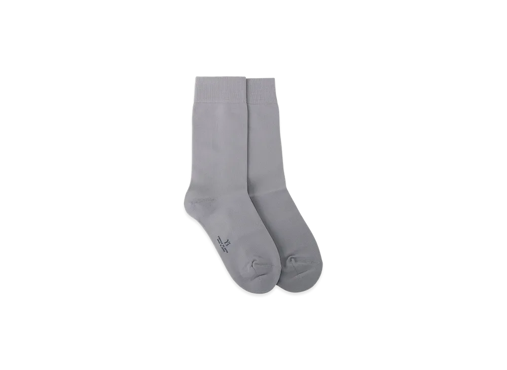 Y's NY Jersey Classic Socks "Grey"