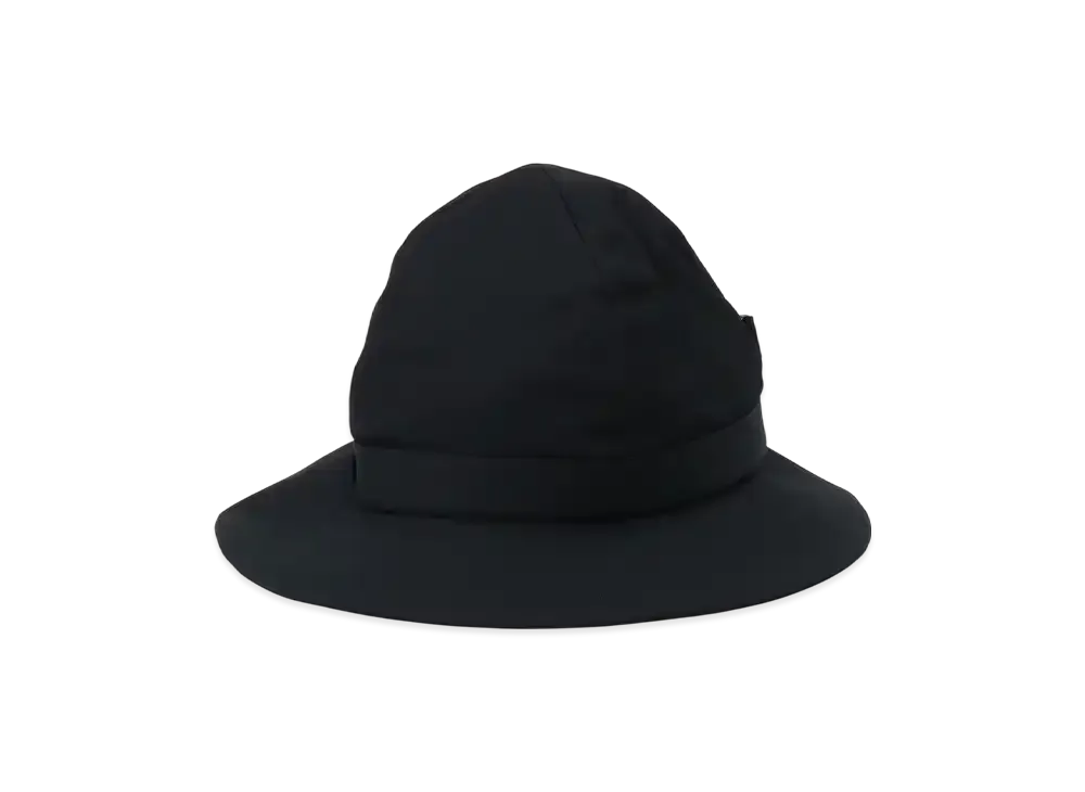 Y's Wool Gabardine Crochet With Belt "Black"