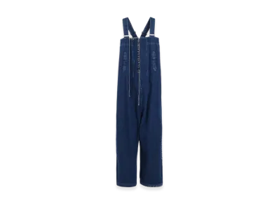 Y's Spotted Denim Overalls "Indigo"