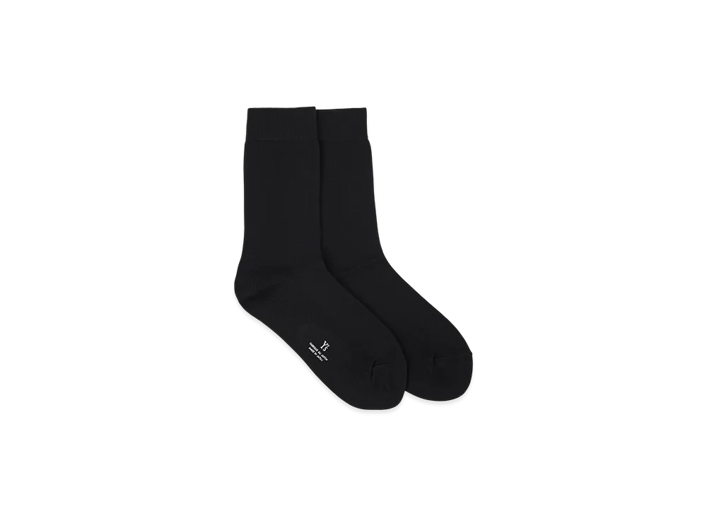 Y's NY Jersey Classic Socks "Black"