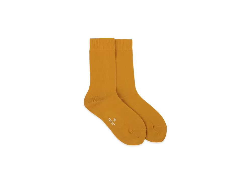 Y's NY Jersey Classic Socks "Yellow"