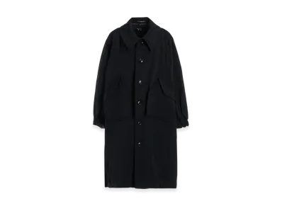 Y's Ny/ Chino Cloth Big Pocket Coat "Black"