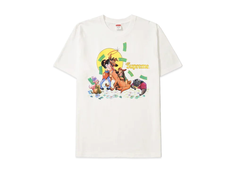 Supreme All Dogs Go To Heaven Tee "White"