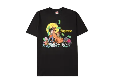 Supreme All Dogs Go To Heaven Tee "Black"