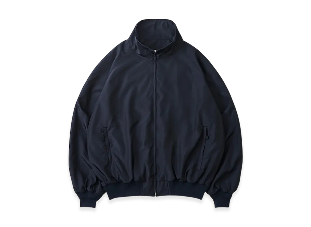everyone Nylon Silk Track Jacket "Navy"