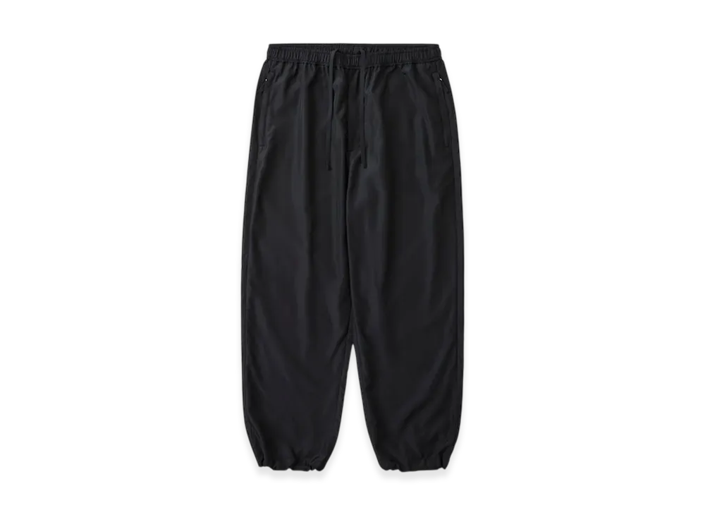 everyone Nylon Silk Track Pants "Black"