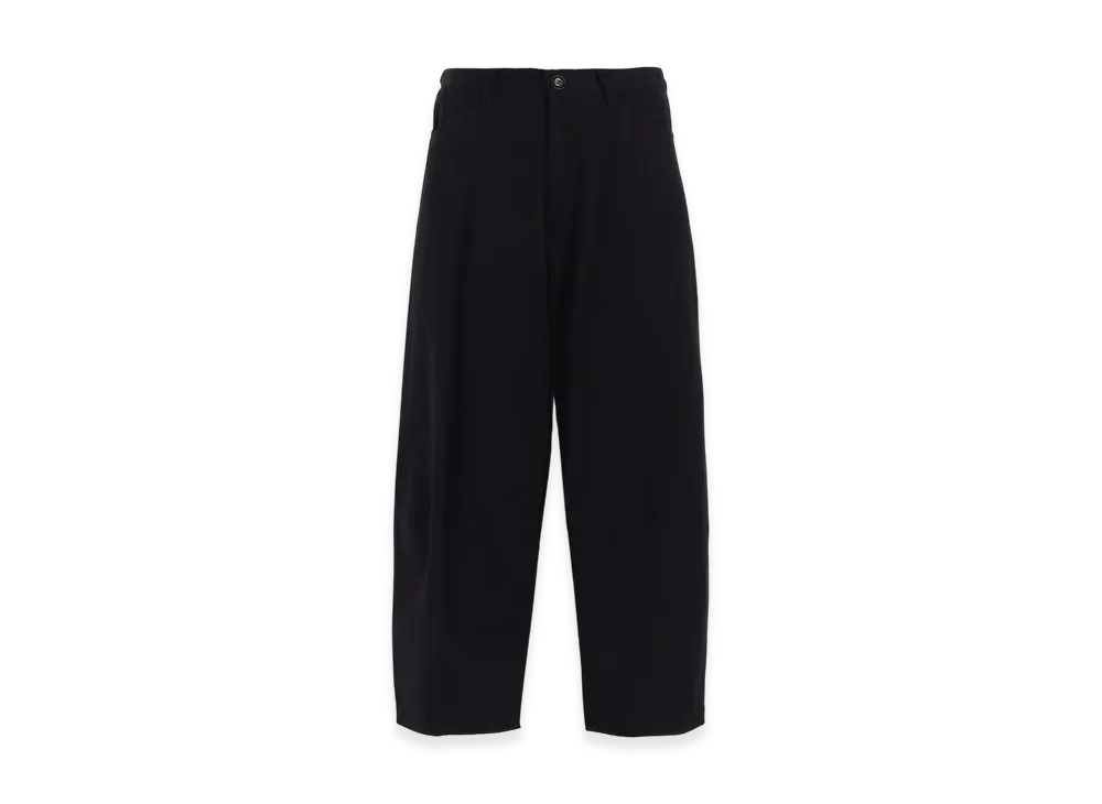 Y's Born Product Cotton Twill Pants "Black"