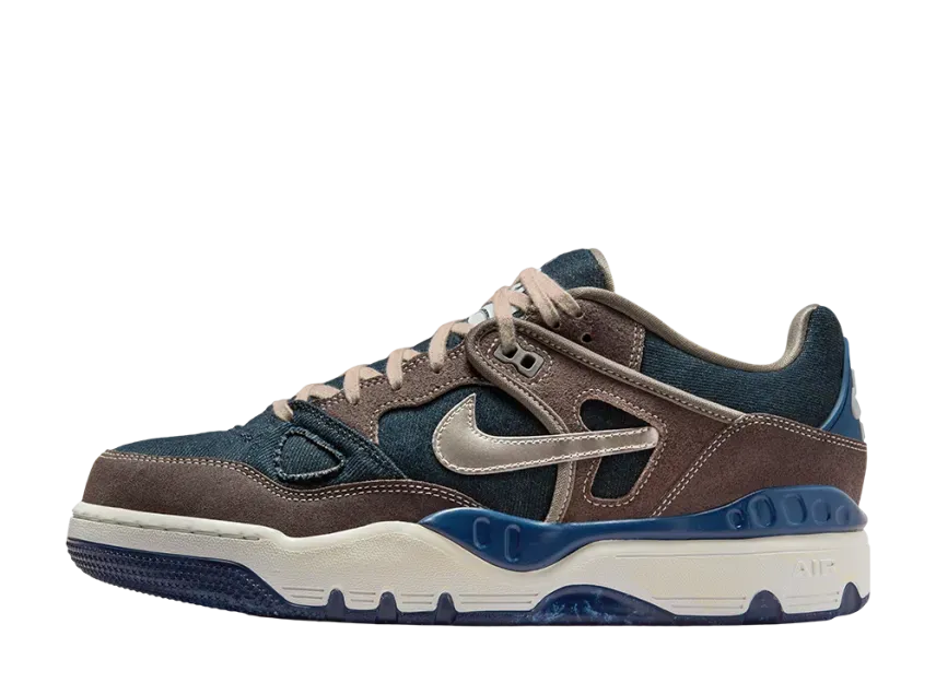 ニゴー × リーバイス × ナイキ エアフォース3 ロー "エニグマストーン" (OGINヒールロゴ) (ブランクタブ)