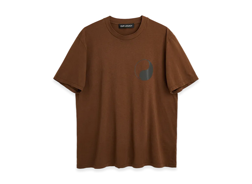 OUR LEGACY Box T-Shirt "Golden Brown Legacy Jersey"