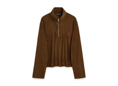 OUR LEGACY Sport Half Zip "Brown"
