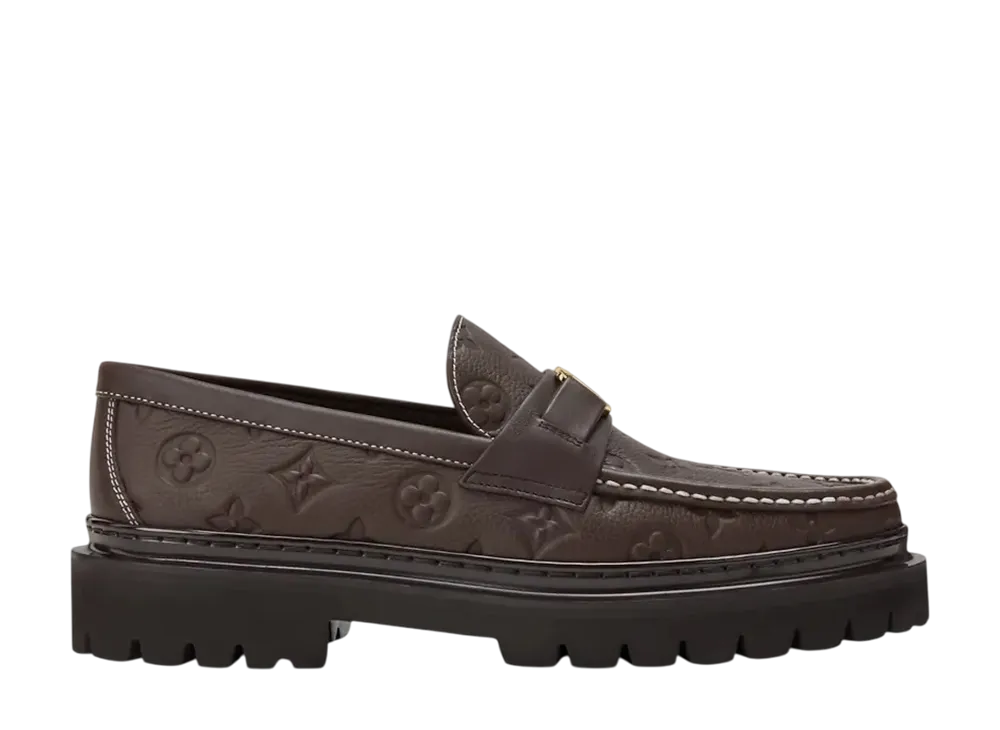 ルイヴィトン メジャー ローファー "マロン"