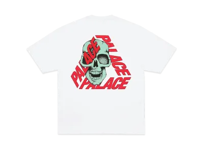 PALACE P3 Skull T-Shirt "White"