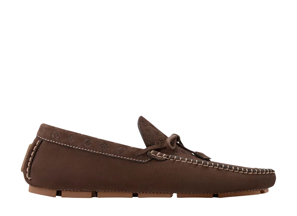 ルイヴィトン LV ドライバー モカシン "マロン"