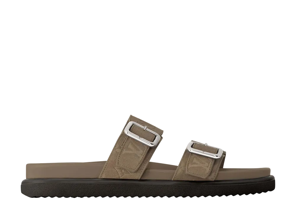 ルイヴィトン LV ヴェニス ミュール "カーキ"