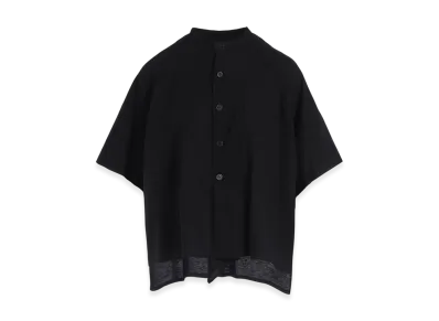 Y's Born Product Thin Cotton Twill Half Sleeve Box Shirt "Black"
