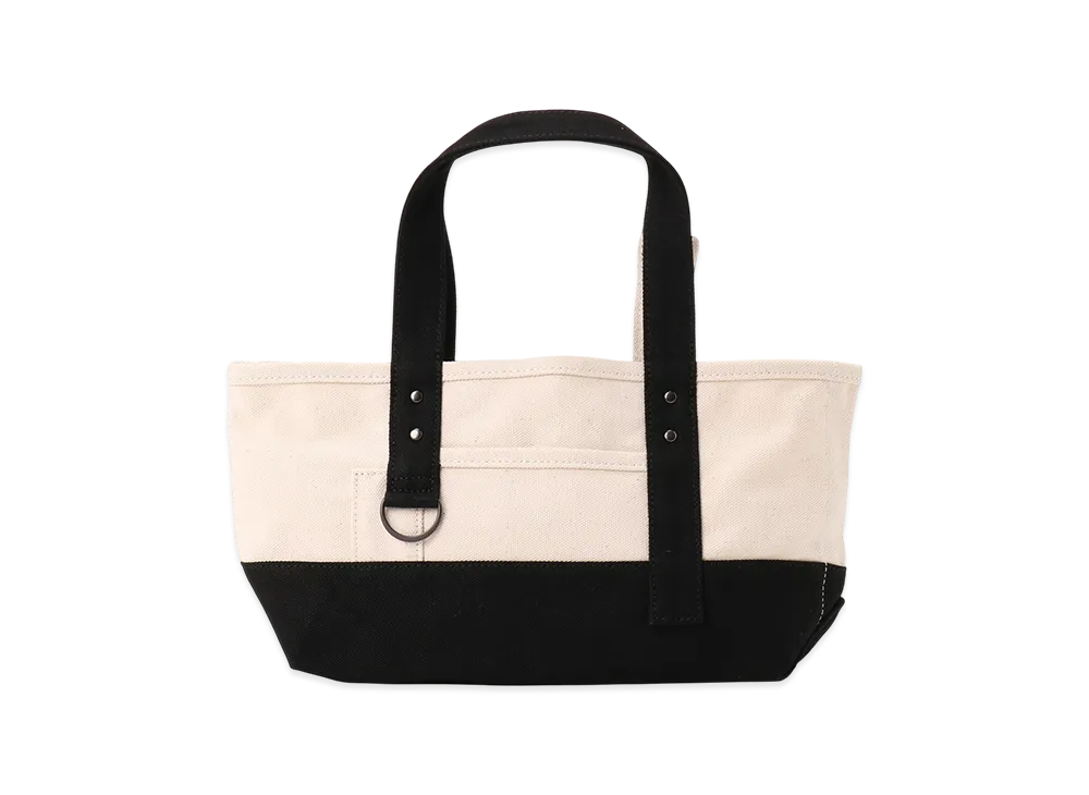 Y's Washer Canvas Mini Tote Bag "Off White"