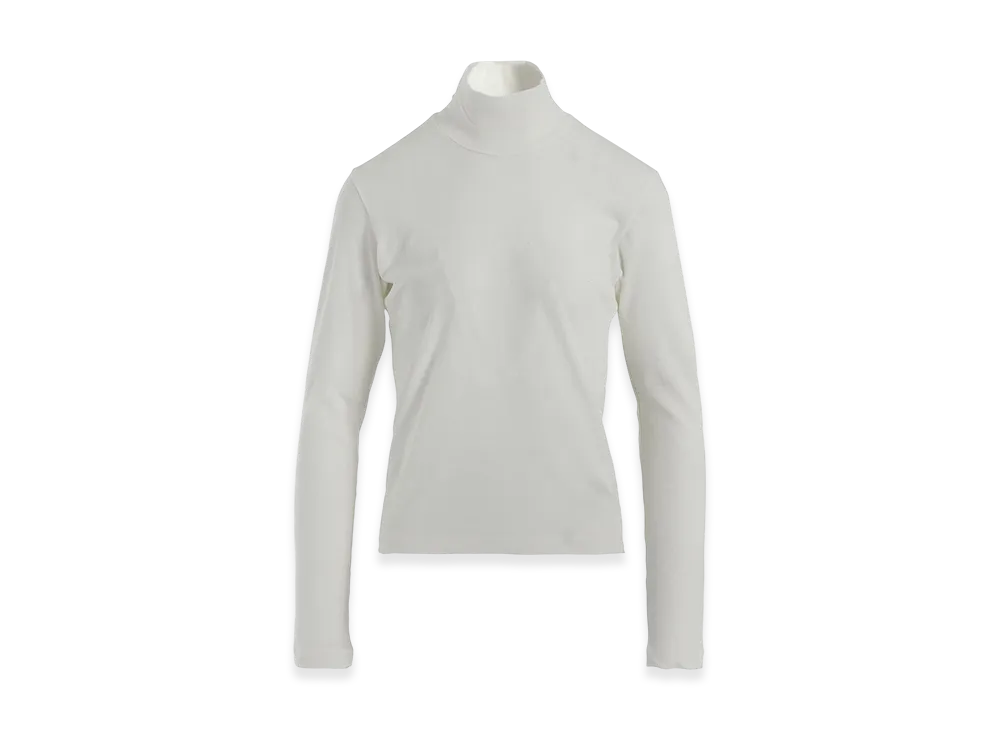 Y's Hard-Twisted Jersey Hn Long Sleeve T "Off White"