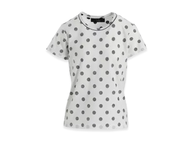 Y's Polka Dot Y's Stitch T "Off White"