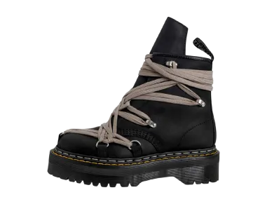 Rick Owens × Dr.Martens 1460 Quad Sole Megalace Boot "Black"