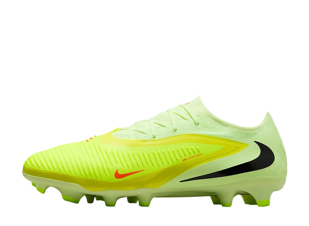 ナイキ ファントム6 ロー プロ FG "ハイパークリムゾン/ライムライト/ブラック"