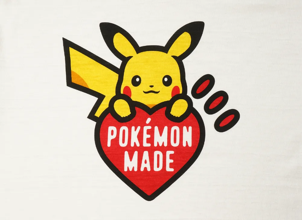 HUMAN MADE x Pokemon Made Graphic T-Shirt (Pikachu) Online Store