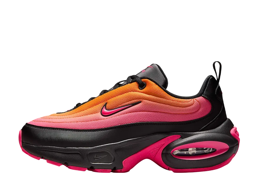 ナイキ ウィメンズ エアマックス ポータル "ブラック/サンダイアル/ハイパーピンク"