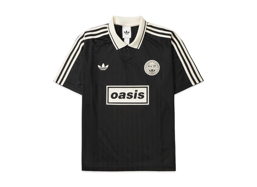 adidas x Oasis Tour Jacquard Jersey "Black"